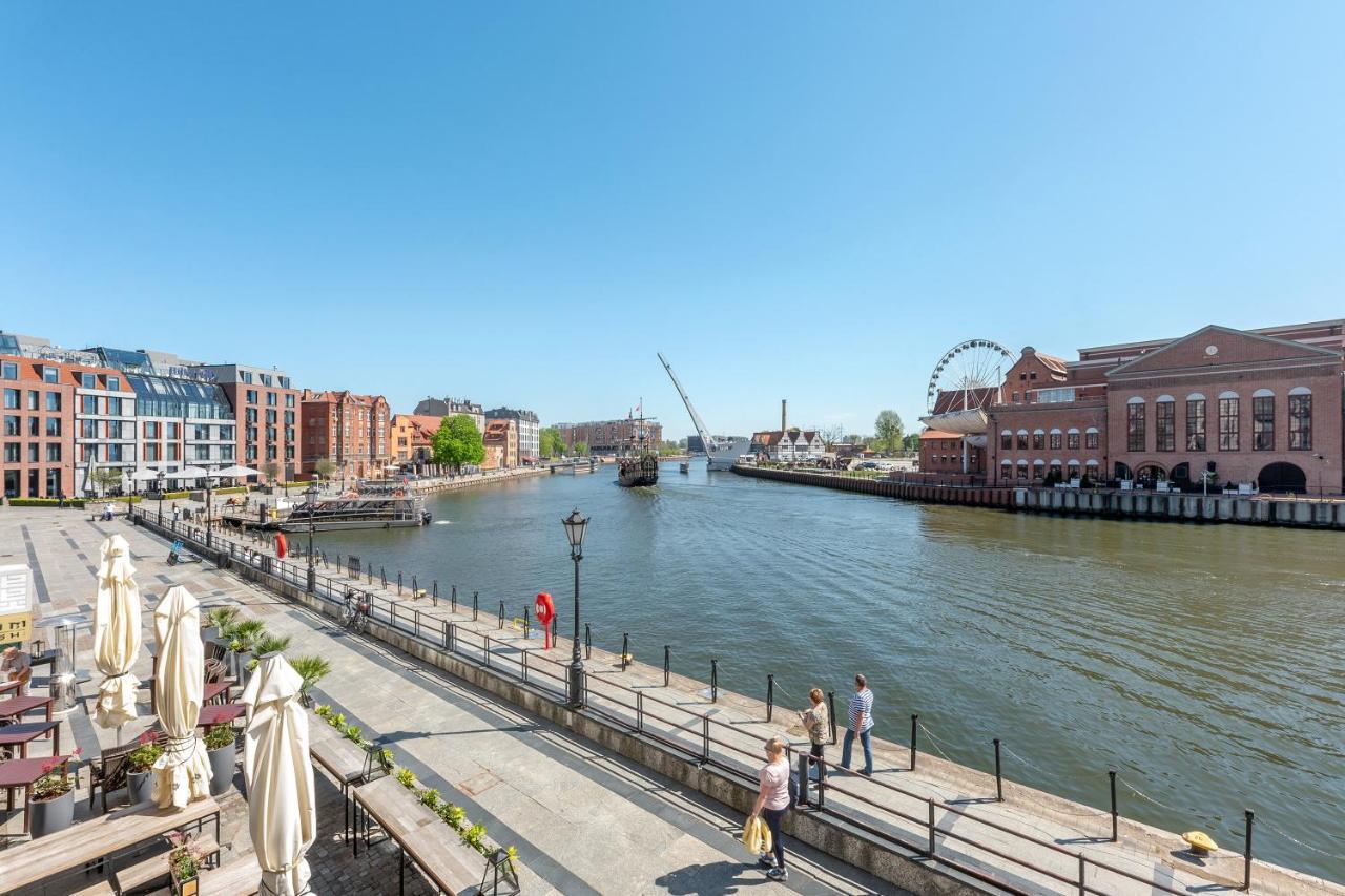Symfonia Amazing River View Apartment By Downtown Apartments Gdansk Exterior photo
